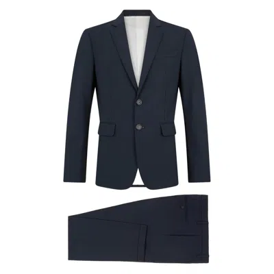 Dsquared2 Single-breasted Tailored Suit In Blue