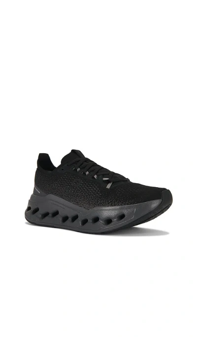 On Cloudsurfer Max In Black