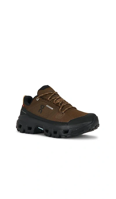On Cloudrock Low Wp In Brown