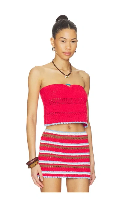 Elce Cora Top In Red