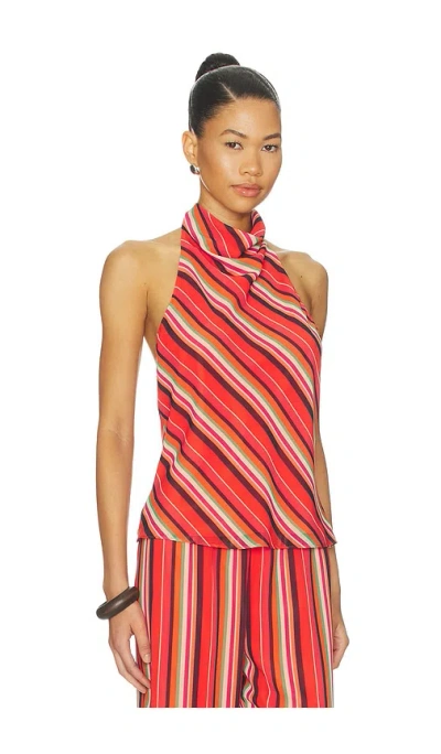 Amanda Uprichard Samba Top In Multi