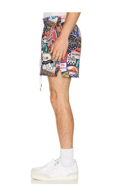 Ryoko Rain Patch Collection Shorts In Multi
