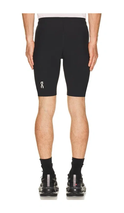 On Zero Half Tights In Black