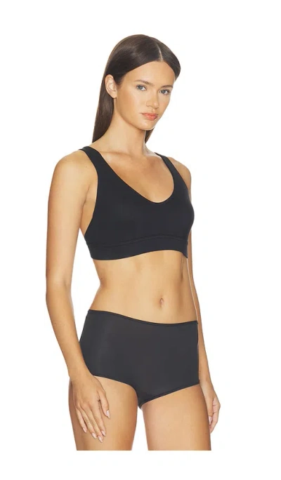 Commando Better Than Basic Rib Bralette In Black