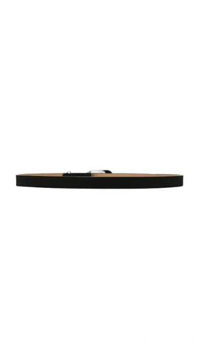 Ettika Modern Saddle Belt In Black