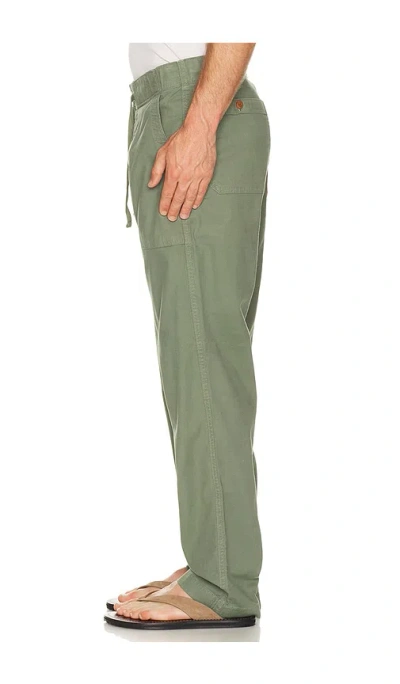 Faherty Dune Utility Pant In Green