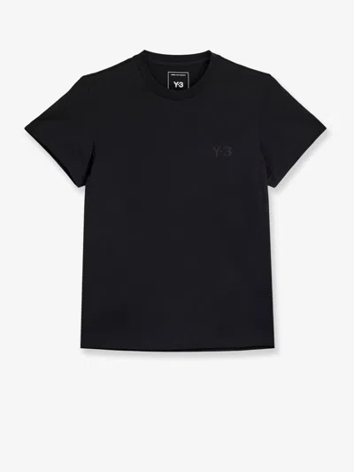 Y-3 Regular Short Sleeve Tee In Black