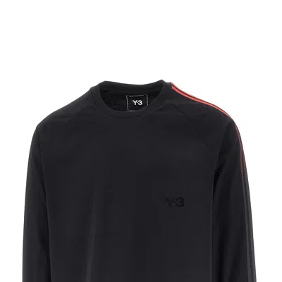 Y-3 Gradient Stripes Oversized T-shirt In Black