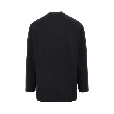 Y-3 Gradient Stripes Oversized T-shirt In Black