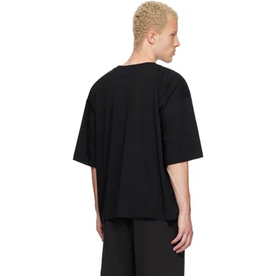 We11 Done Black Devil Arms Up T-shirt In Black