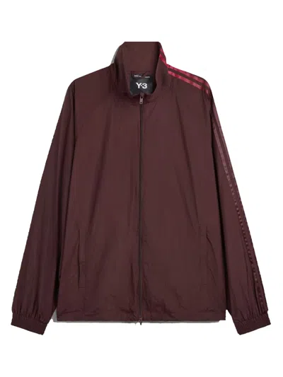 Y-3 Grd 3s Handle Sweatshirt In Burgundy