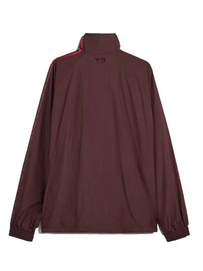Y-3 Grd 3s Handle Sweatshirt In Burgundy