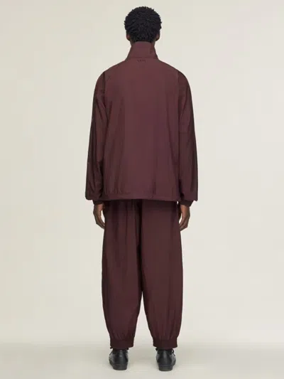 Y-3 Grd 3s Handle Sweatshirt In Burgundy