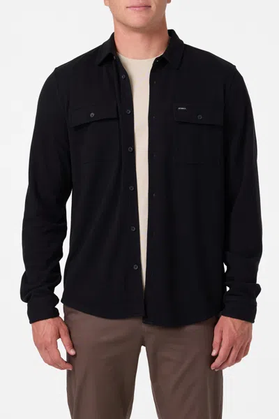 O'neill Men's Sutton Solid Long Sleeve Shirt In Multi