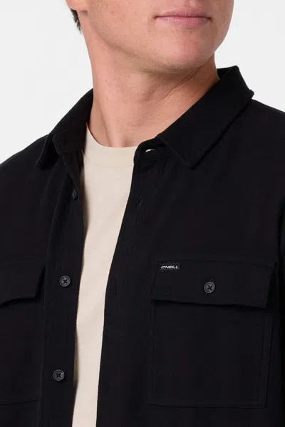 O'neill Men's Sutton Solid Long Sleeve Shirt In Multi