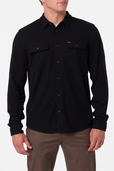 O'neill Men's Sutton Solid Long Sleeve Shirt In Multi