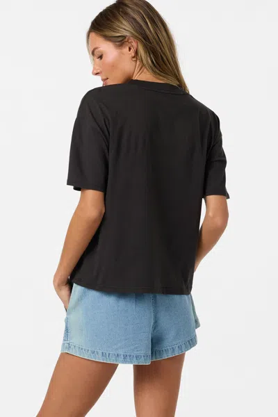 O'neill Board Embroidered T-shirt In Black