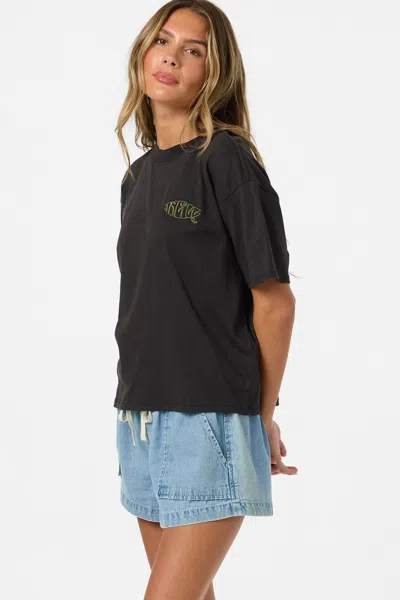 O'neill Board Embroidered T-shirt In Black