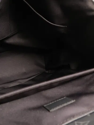 Pre-owned Louis Vuitton Steamer Monogram Eclipse Backpack In Black