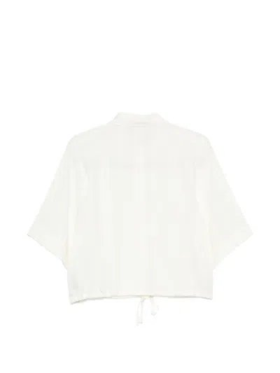 Marc O'polo Drawstring-hem Shirt In Multi