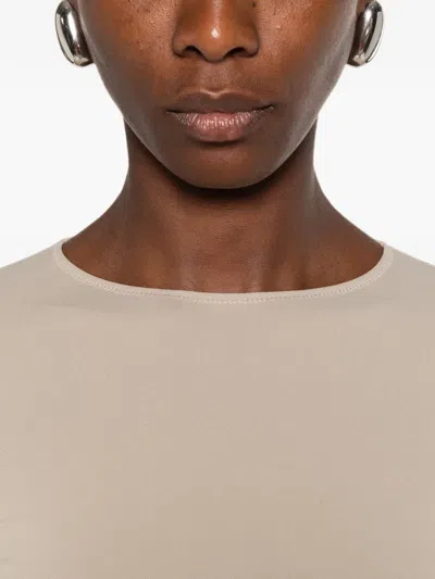 Mugler Three-quarter-sleeve T-shirt In Multi
