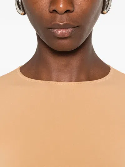 Mugler Three-quarter-sleeve T-shirt In Multi