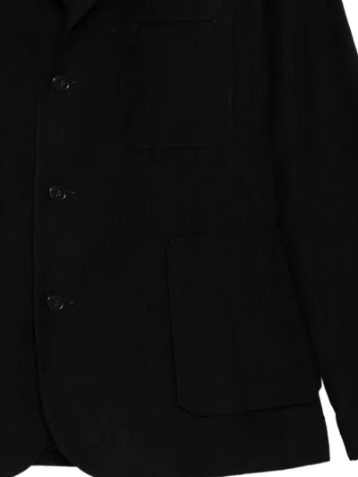 Ma+ Four-pocket Three-button Blazer In Black