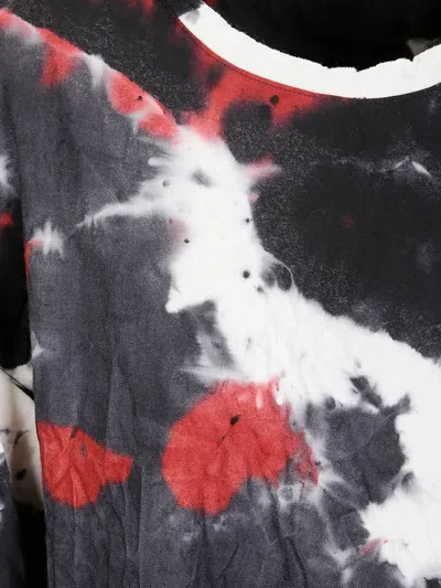 Limi Feu Asymmetrical Frayed Top In Black