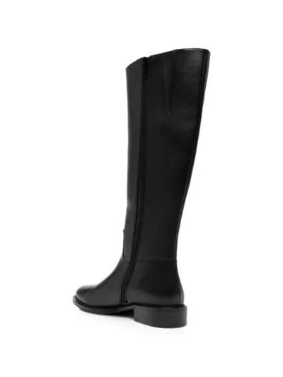 Sergio Moretti Firenze Side-zip Boots In Black