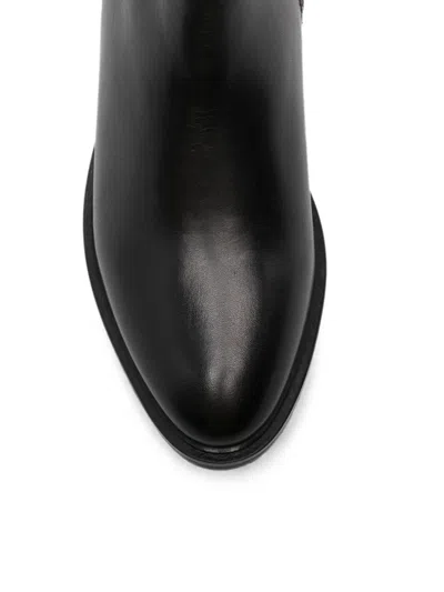Sergio Moretti Firenze Side-zip Boots In Black