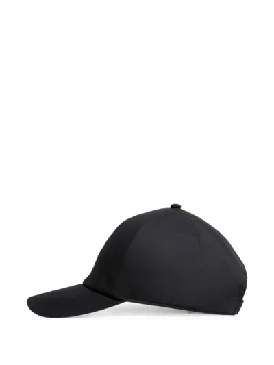 Moncler Grenoble Baseball Logo-embroidered Cotton Baseball Cap In Red