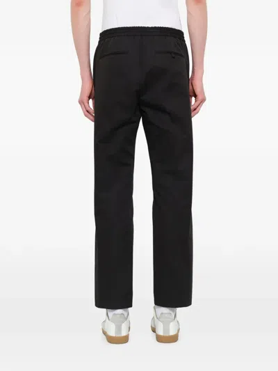Juunj Drawstring Elasticated Trousers In Black