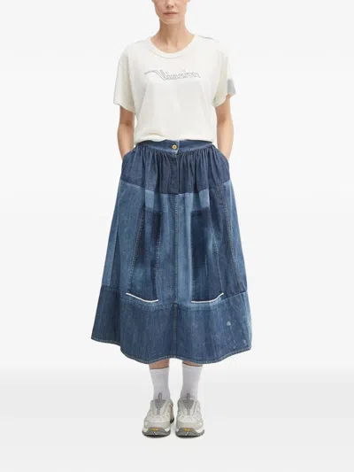Visvim Logo-print T-shirt In White