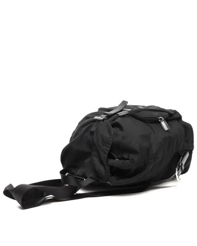 Prada Tessuto Backpack In Black