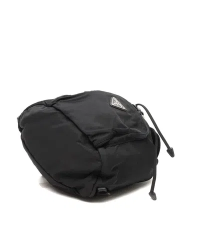 Prada Tessuto Backpack In Black