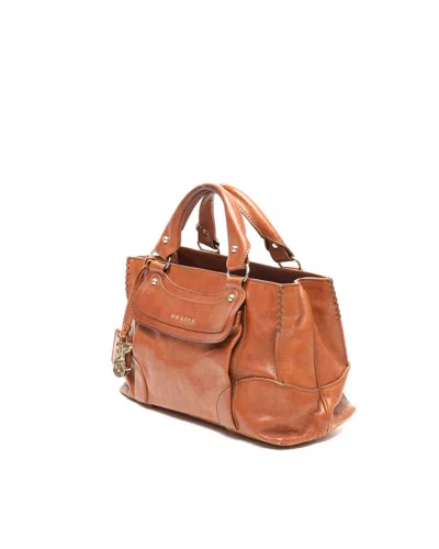 Celine Céline Boogie Bag In Brown