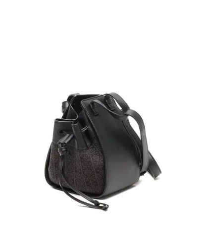 Loewe Mini Hammock Bag In Black