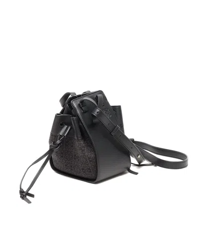 Loewe Mini Hammock Bag In Black