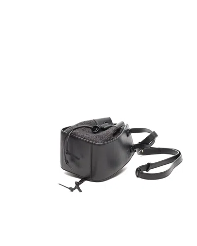 Loewe Mini Hammock Bag In Black