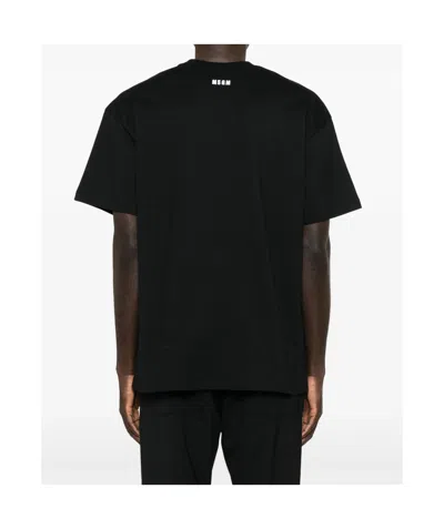 Msgm Mare T-shirt In Black