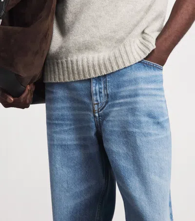 Nn07 Otis 1882 Belt-loop Jeans In Blue