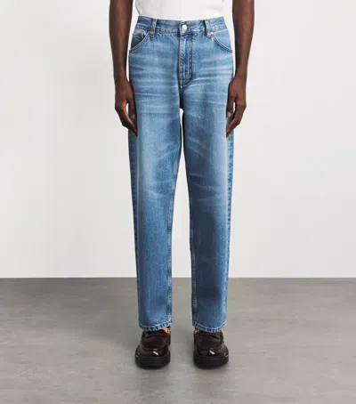 Nn07 Otis 1882 Belt-loop Jeans In Blue