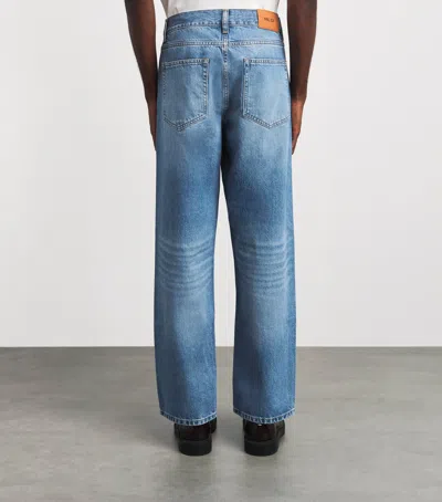 Nn07 Otis 1882 Belt-loop Jeans In Blue