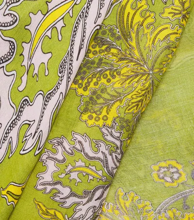 La Doublej Printed Scarf In Multi