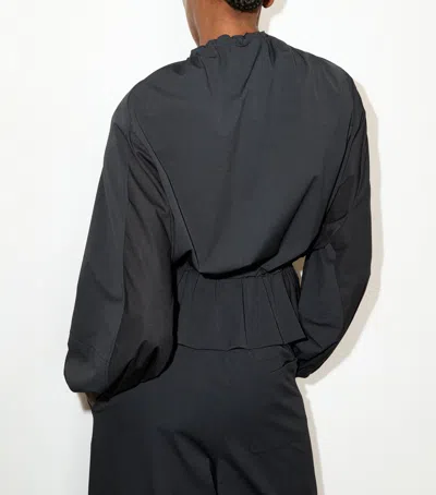 Max & Co . Technical Jersey Jacket In Black
