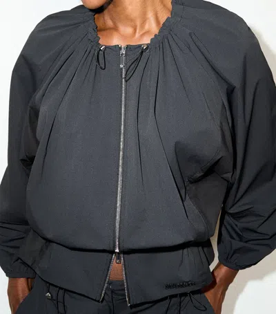 Max & Co . Technical Jersey Jacket In Black