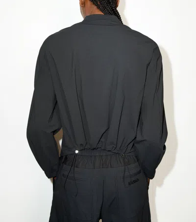 Max & Co . Technical Jersey Jacket In Black