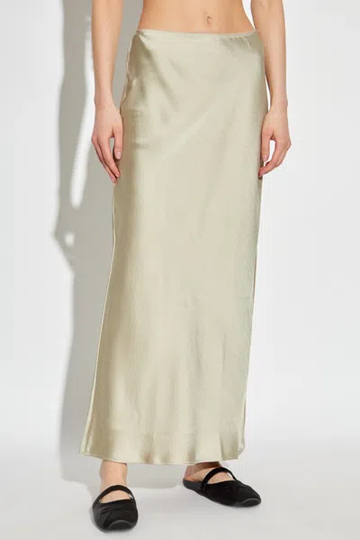 Samsoe & Samsoe Saagneta High-waisted Skirt In Brown