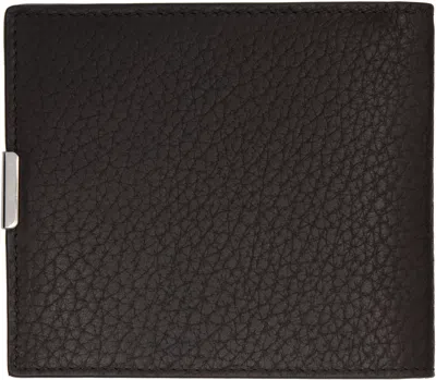 Lemaire Soft Tab Bifold Wallet In Leather In Red