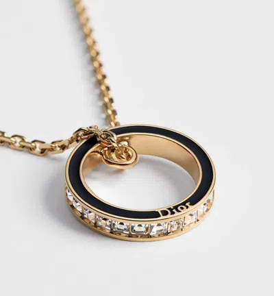Dior Night Code Necklace In Yellow
